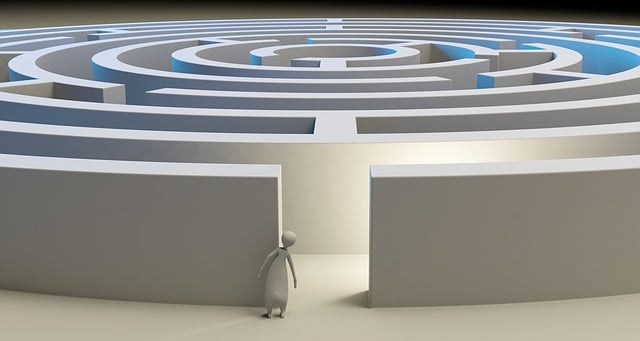 Bürokratie Labyrinth