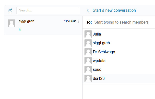 Chat - Neue Kontakte